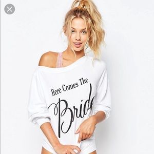 Wildfox ‘Here comes the Bride’ sweatshirt